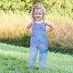 thumbnail image 3 of Odeerbi 1-6 Años Niñas Traje de Verano Estrellado Cielo Camisola Romper Casual Transpirable Cómodo Trajes Correa Bib Pantalones En General Traje de Juego, 3 of 5