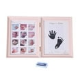 thumbnail image 4 of Infant Baby Handprint Footprint First Year Picture DIY Family Memory Photo Frame, 4 of 8