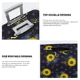 thumbnail image 4 of Goofa Sunflowers Pattern Luggage Covers For Suitcase,Suitcase Cover Protector Fit 18-32 Inch Luggage-X-Large, 4 of 9