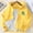 Yellow, variant on Boys Jacket Dinosaur Print Zip Up Long Sleeve Hooded Casual Outer Coat for 1 to 11Years Boys Girls