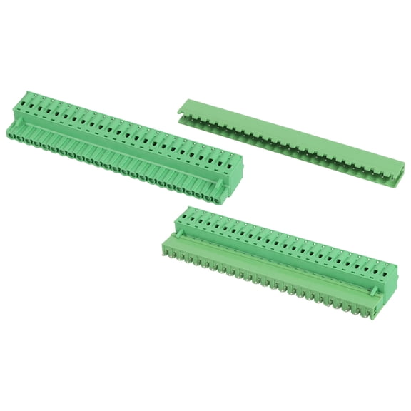 Uxcell 2 Set 24-Pin 0.2" Pitch PCB Terminal Block Connectors Straight