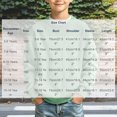 thumbnail image 2 of WDWYY Boys Waffle Knit Crew Neck Sweatshirt Long Sleeve Casual School Loose Fit Arm Pocket Pullover Top Green 13-14 Years, 2 of 5
