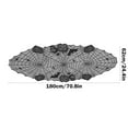 thumbnail image 3 of StSilkitty Halloween Lace Table Runner with Cobwebs,Pumpkins Bats for Festive Dining Table Decoration,Indoor Home Decor Washable, 3 of 5