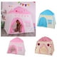 thumbnail image 3 of Inteprter Casa de juegos interior y exterior de tela para niños, fácil montaje y tienda de juegos duradera y segura, portátil Decoración del hogar gato rosa (210D), 3 of 6