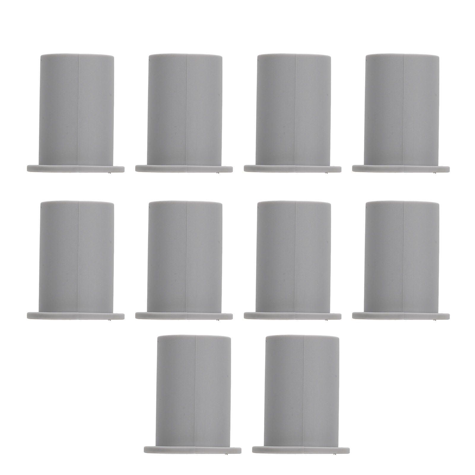 M Buder 10Pcs Cable Routing Kit for Starlink, Silicone Cable Feed Through Bushings, Wall Grommet for Starlink Ethernet Cable, Perfect Cord Protection & Hole Beautifier, 1 inch / 25.4 mm (Grey)