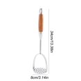 thumbnail image 4 of 304 Stainless Steel Potato Puree Kitchen Tools Manual Household Roller Children's Auxiliary Food Puree Hand Kitchen Tool for Potatoes, 4 of 8