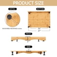 thumbnail image 4 of Stove Cover Board for Gas Stovetop - Raised Cutting Board with Legs and Juice Grooves, Adjustable Noodle Board Stove Cover for RV Stove Top (29.52"x21.65"), 4 of 7