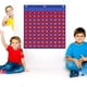 thumbnail image 2 of Eamay Hundreds Pocket Chart con 130 tarjetas numéricas Número 1-100 Tabla de bolsillo para lecciones de profesores en el aula o para uso en casa (100 bolsillos), 2 of 5