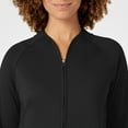 thumbnail image 6 of Wink Layers Women's Fleece Full Zip Jacket, Black, 2X Womens, 6 of 9