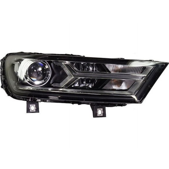 Right Headlight - Compatible with 2017 - 2019 Audi Q7 2018