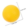 thumbnail image 4 of CRAFTHROU Driving Range Golf Balls 15 Pro Titanium Silver Golf Practice Balls 1Pack, 4 of 5