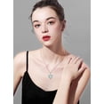 thumbnail image 4 of CACA LADY 925 Sterling Silver Star of David Necklace, Abalone Shell Jewish Jewelry for Men Women, Magen David Protection Pendant, Passover Bar Mitzvah Birthday Gift for Him Her, 4 of 6