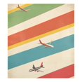 thumbnail image 6 of Yayeee Magnetic Dishwasher Cover for The Front Decoration Home Kitchen Machine Sticker Protector, Colorful Plane, 6 of 6