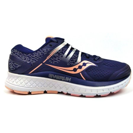 Saucony Women's Running Shoes Omni ISO Lace Up Navy Blush White Size 5 New