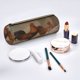 thumbnail image 2 of Disketp Oil Painting Chicken And Duck Estuche Organizador de Lápices de Cuero, Estuche de Oficina con Cremallera para Bolígrafo y Lápiz, 2 of 6