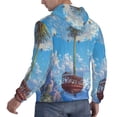 thumbnail image 6 of Sikiie Dandelion Hot Air Balloon Men's Hoodie, Essentials Hoodie, Sweatshirt, Pullover Hooded Sweatshirt for Men-XX-Large, 6 of 7