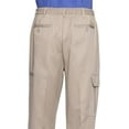 thumbnail image 3 of AKA Men's Full Elastic Waist Twill Casual Pant, 3 of 8