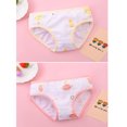 thumbnail image 6 of Emy Dola 12 Pack Girls Brief Kids Soft Underwear Panties Cotton Undies Adorable Prints Briefs for 2-10 Years Toddler, 6 of 8