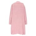 thumbnail image 6 of Women's Long Sleeve V-Neck Cardigan Sweater, Soft Acrylic Material with Pockets, Loose Fit Casual Mid-Length Top for Everyday Wear in Cool Seasons, 6 of 9