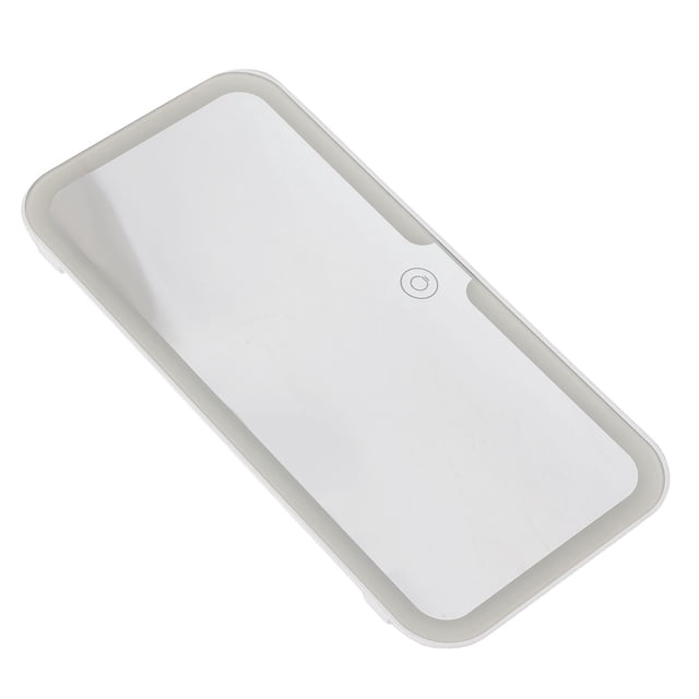 Espejo de Maquillaje Ligero LED del Automóvil, Batería de Gran Capacidad para el Sol del Sol, Espejo de Tocador de Visor Portátil para Automóvil