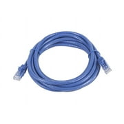 Monoprice Flexboot Cat5e Ethernet Patch Cable - Network Internet Cord - RJ45, Stranded, 350Mhz, UTP, Pure Bare Copper Wire, 24AWG, 10ft, Blue