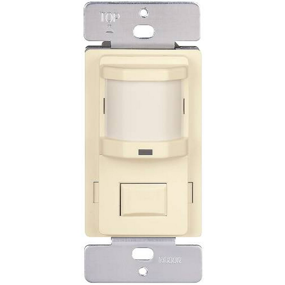 MOTION SENSOR 120V 500W LIGHTS OFF & ON SWITCH IVORY per 2 Each