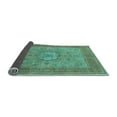 thumbnail image 2 of Ahgly Company Indoor Rectangle Medallion Light Blue Traditional Area Rugs, 8' x 12', 2 of 4