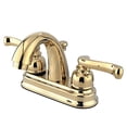 thumbnail image 2 of Kingston Brass KB5612FL Two Handle 4 in. Centerset Lavatory Faucet with Retail Pop-up, 2 of 6