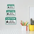 thumbnail image 2 of Classic Framed Plus Caution Shut Off Power Before Removing Guard Wall or Door Sign | Workplace Safety Compliance Signs - Large, 2 of 7