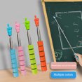 thumbnail image 3 of YAOMOBB Classroom Finger Reading Stick Convenient Stainless Steel Telescopic Teacher Pointer for Classroom Home School Use, 3 of 7