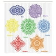 thumbnail image 3 of Ambesonne Mandala Shower Curtain, Colorful, 69"Wx84"L, Multicolor, 3 of 5