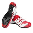 thumbnail image 2 of Red Adult Mountain Road Bike Shoes, Anti-Slip SPD System, Lock Cycling footwear, Size 39, 2 of 8