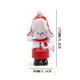 thumbnail image 2 of Estatua de muñeco de nieve, adornos navideños, muñeco de nieve con tambores, decoración de muñeco de nieve con movimientos de cabeza y tambores, adornos navideños, decoraciones navideñas para exterior, 2 of 3
