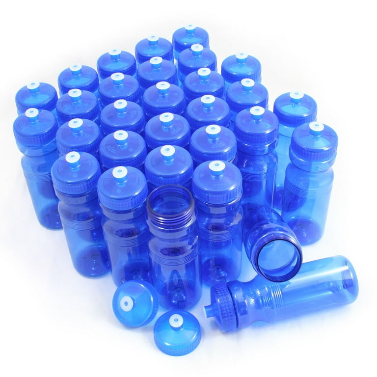 Rolling Sands 24 Fluid Ounce BPA-Free Navy Sports Water Bottles