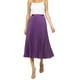 thumbnail image 1 of Falda plisada color Lila AMAD Casual para mujer talla L, 1 of 5