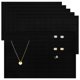 thumbnail image 1 of 6 PCS Insertar almohadillas de pantalla para la caja de almacenamiento de joyas múltiples ranuras bandejas de esteras de esponja para aretes de anillos, 1 of 5