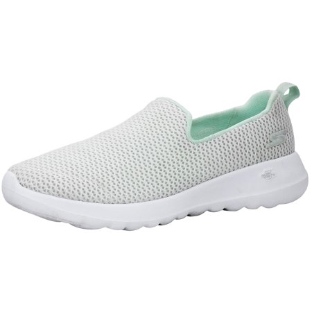 Skechers Women's Go Walk Joy Walking Shoe, White/Mint, 8 M US | Walmart ...