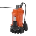 thumbnail image 5 of Water Pump, Dirty Water Pump, 550W Stainless Steel Submersible Sewage Pump, Orange, 110V/60Hz for Home Basement, Yard, Pool, Construction Site Drainage and Transfer, 5 of 10