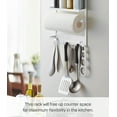 thumbnail image 6 of Yamazaki Home Magnetic Kitchen Organizer, Steel - L 3.5 x W 11.4 x H 14.2 inches, 6 of 7