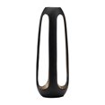 thumbnail image 2 of Metal Aluminum Vase - Glam Open Frame Modern Decorative Flower Holder for Home, Office, Bedroom, Living Room - 18" Black, 2 of 12