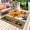 Brown, variant on Spring Daisy Outdoor Rug 4x6 Ft - Reversible Patio Rug Outdoor Camping Rugs, Pink Modern Abstract Art Dots Floral Washable Indoor Outdoor Area Rugs, Non-Slip Outdoor Carpet Runner for Deck/Porch