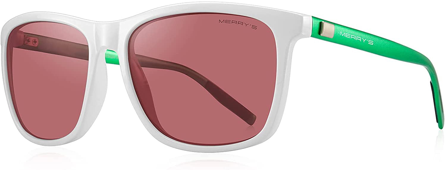 MERRY'S Unisex Polarized Aluminum Sunglasses Vintage Sun Glasses For Men/Women 