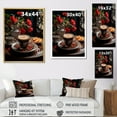 thumbnail image 4 of Designart "Harmony In The Aroma Of Cuban Coffee II" Cuba Floater Framed Wall Decor, 4 of 5