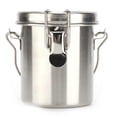 thumbnail image 4 of Brush Washing Bucket Stainless Steel Material Easy Carry Painting Supply with Filter for Art Student Painter, 4 of 5