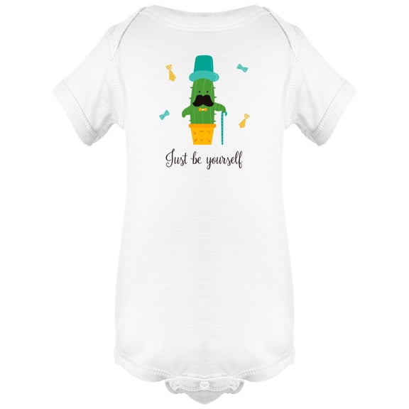 Just Be Yourself, Cute Cactus Bodysuit Infant -Image by Shutterstock,  6 Months