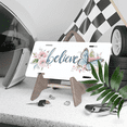 thumbnail image 3 of 1 Pcs 2D Flat License Plate Covers & Frames, believe with floral For Decorative Front, Waterproof For Decoration Aluminum License Plate Covers & Frames Cover For Men Women, 12" X 6", 3 of 6