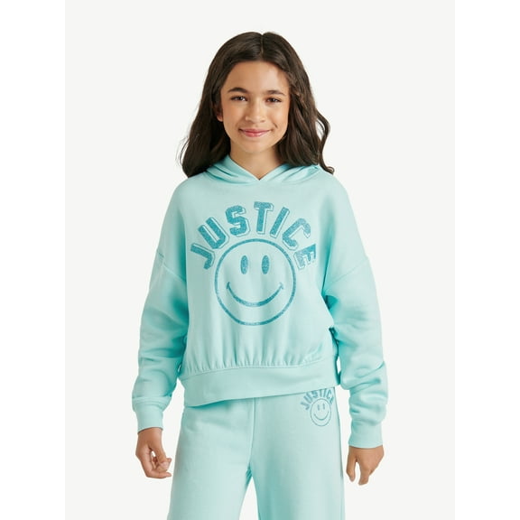 Justice Girls Fleece Hoodie, Sizes XS - XLP