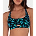 thumbnail image 5 of Printed Brandi Bralette Bikini Top Swimsuit, 5 of 6