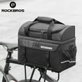 thumbnail image 3 of ROCKBROS Bicycle Panniers & Rack Trunks,Bike Cooling Multifunctional 11L Capacity Shelf Meal Kit,Rear Shelf Cycling Adjustable & Detachable Shoulder Bag for Traveling/Storage/Outdoor Activities, 3 of 10