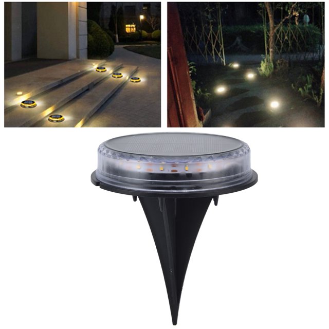 Luz Solar LED Para Césped, IP65, Resistente Al Agua, Tiempo De Carga De 10 Horas, Luz Para Césped Y Jardín Al Aire Libre, Ahorro De Energía Para Pasarela Para Patio Trasero